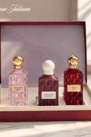 IBRAQ MAROON DIAMOND SET